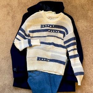 Madewell Grandover Bobble Pullover Sweater XXS